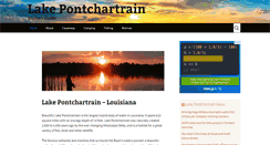 Desktop Screenshot of lakepontchartrain.net